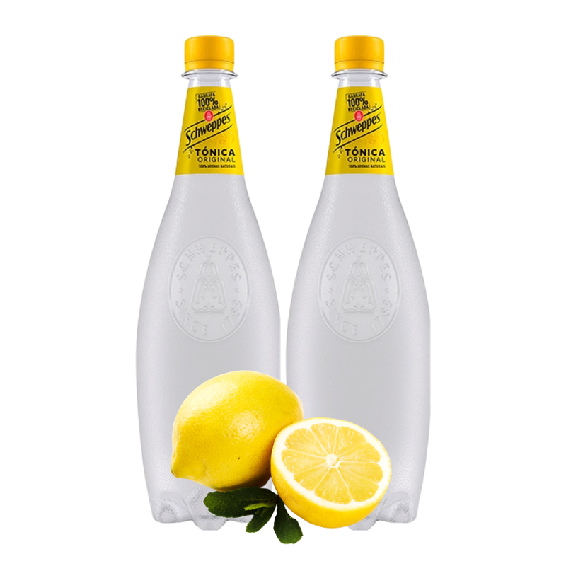 Pack Água Tónica Schweppes 2x1L