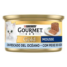 Gourmet Gold Mousse Peixe do Oceano 85g