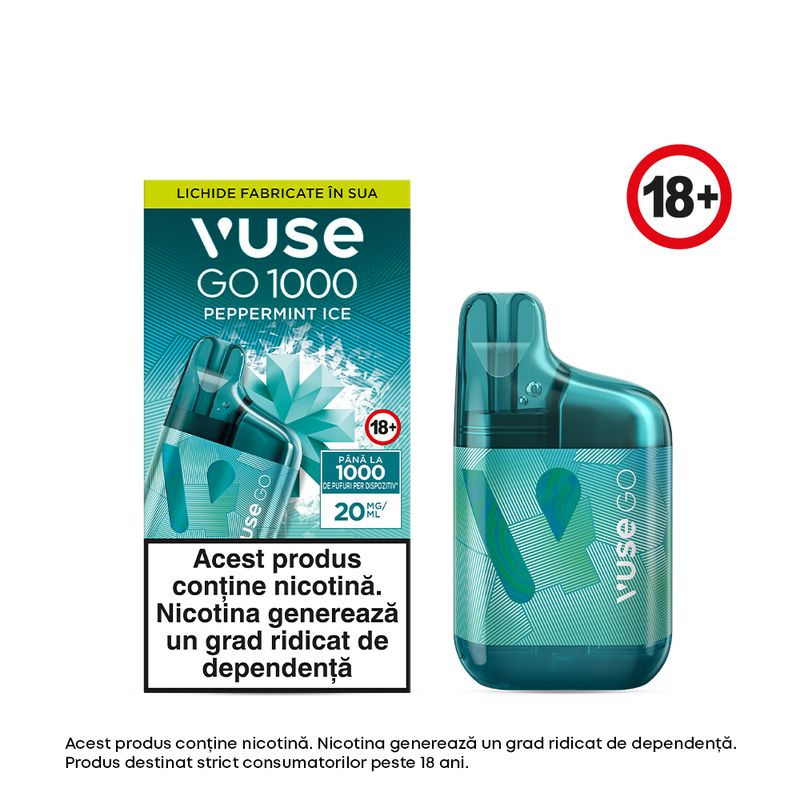 vozol 40k vista Vuse Go Zero Peppermint Ice VUSE GO RELOAD Vuse Go Zero nikotinfrei kaufen  | 6,79