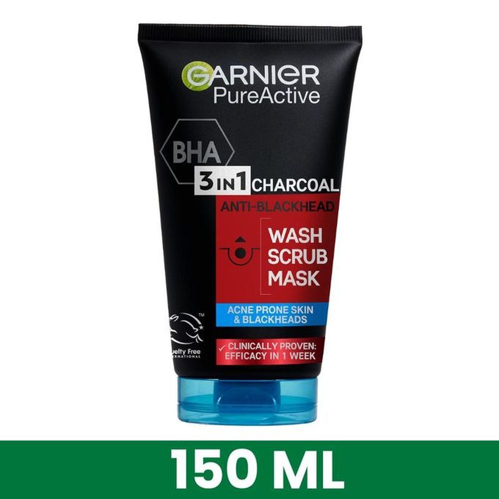 Garnier Pure Active 3 In 1 Charcoal 150Ml