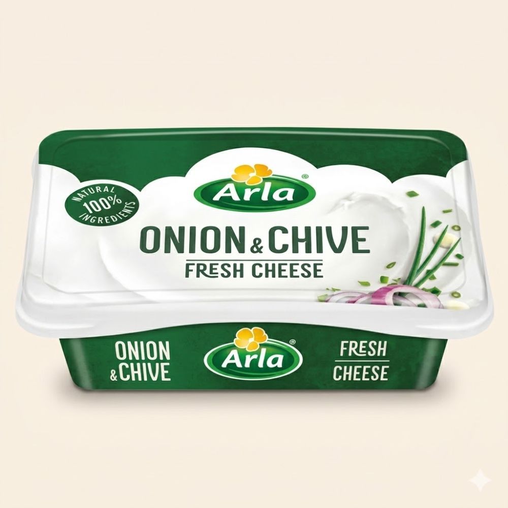 Arla Onion &Chive Fresh Cheese 200g