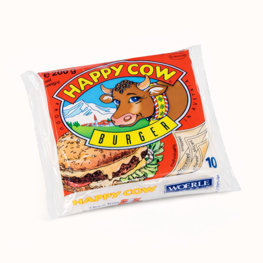 Happycow Burger Cheese 200G