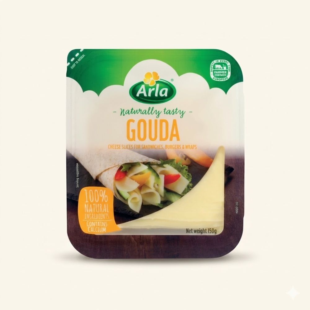 Arla Gouda Cheese Slices 150G