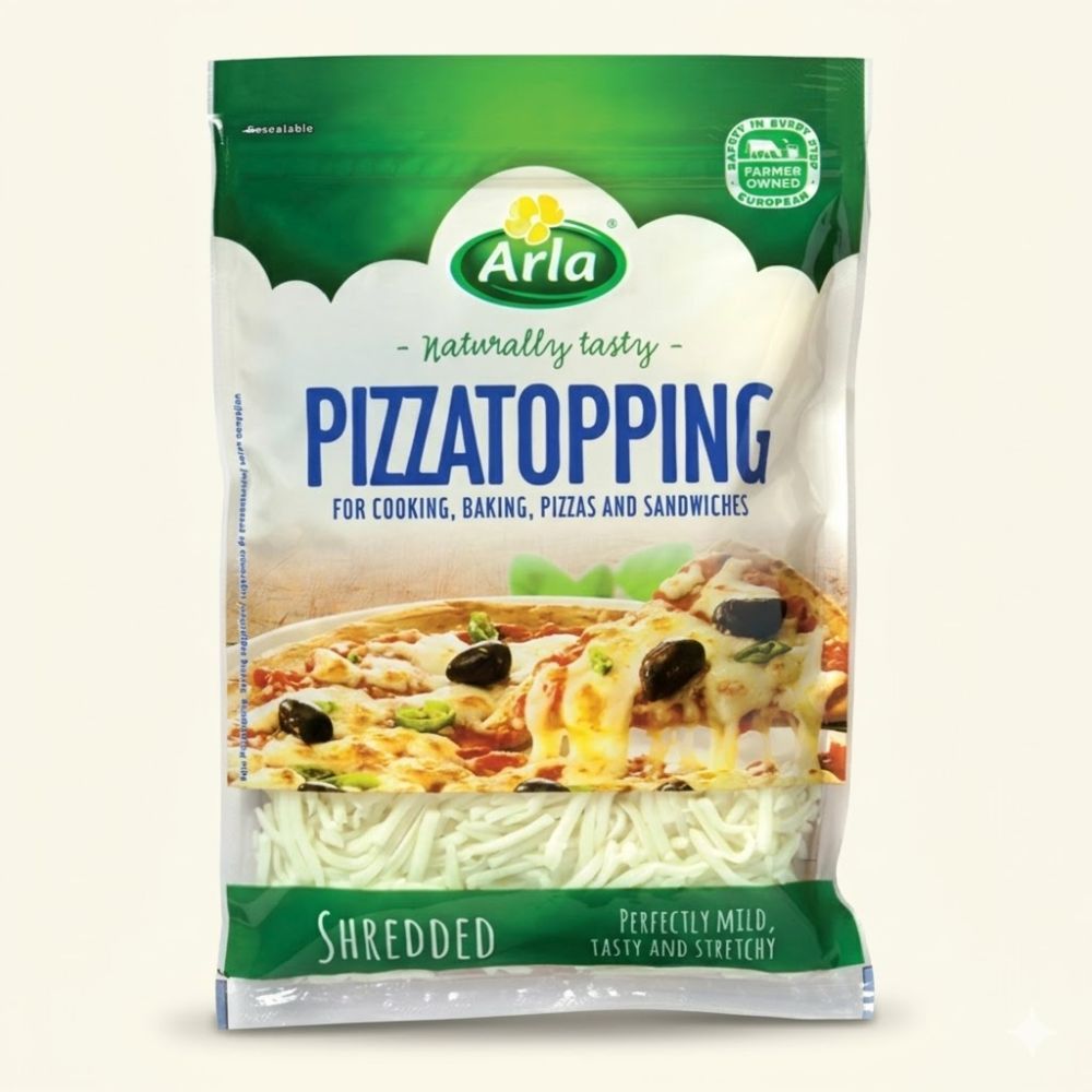 Arla Pizza Topping Shredded Cheese 175G