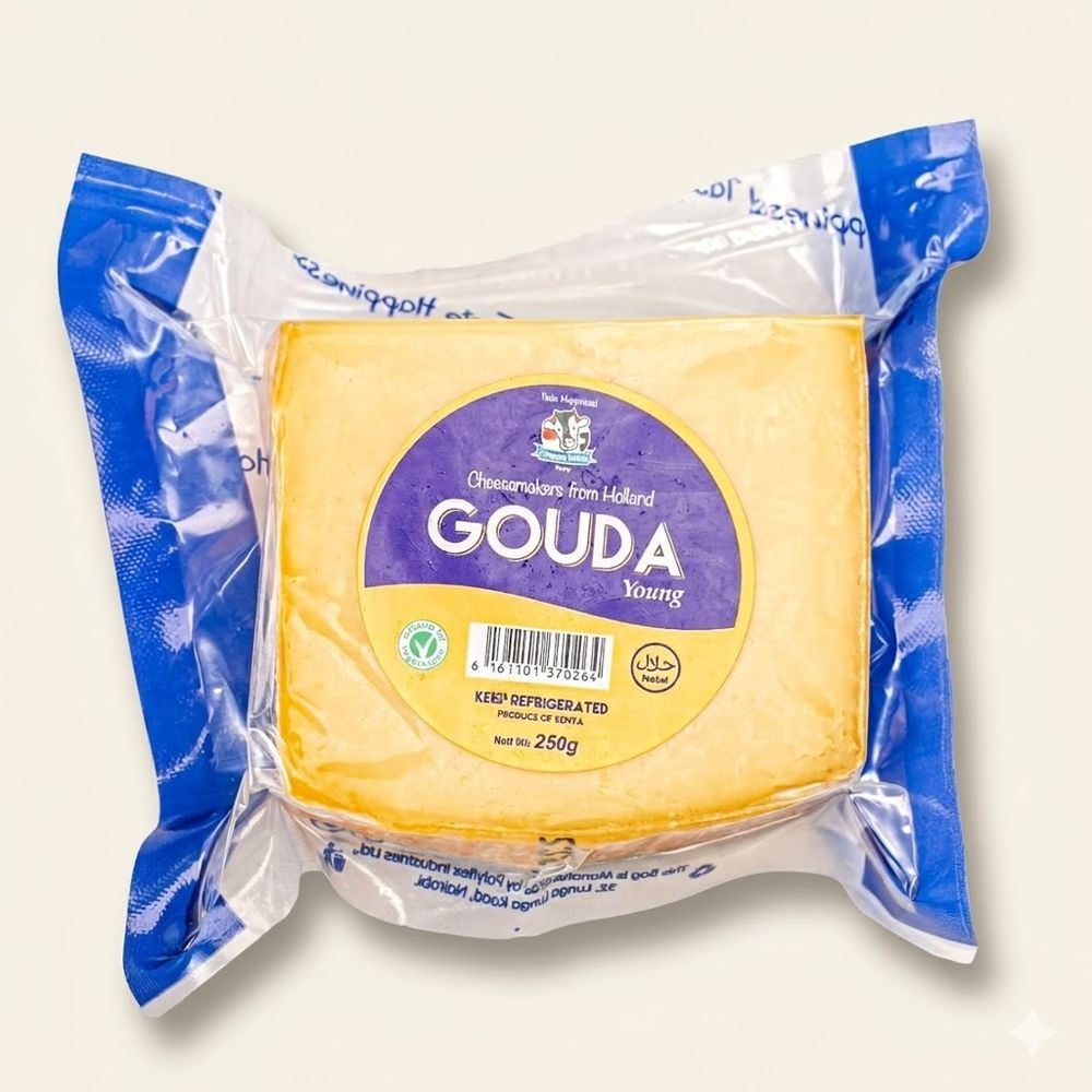 Happy Cow Cheese Gouda Young 250G