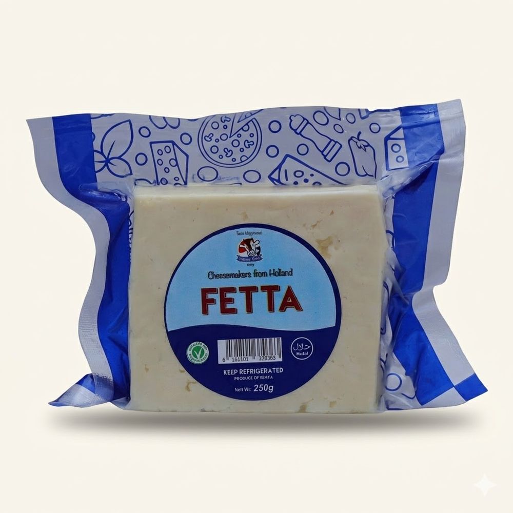 Happy Cow Cheese Fetta 250G