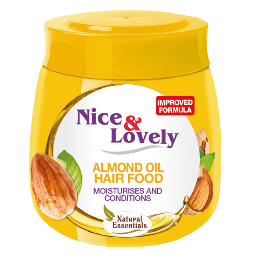 Nice & Lovely Hair Food Moistures & Conditions Sweet Almond Oil 100Ml