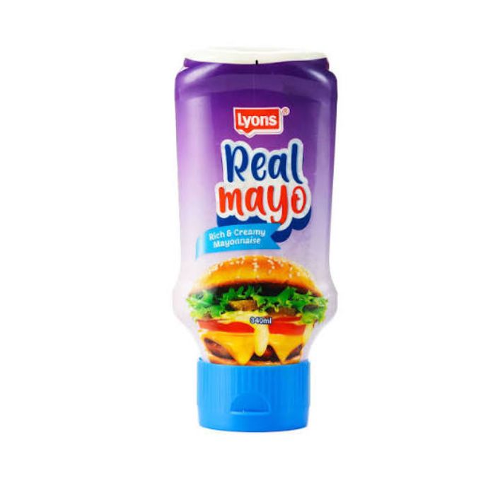 Lyons Real Mayonaisse Td 340Ml