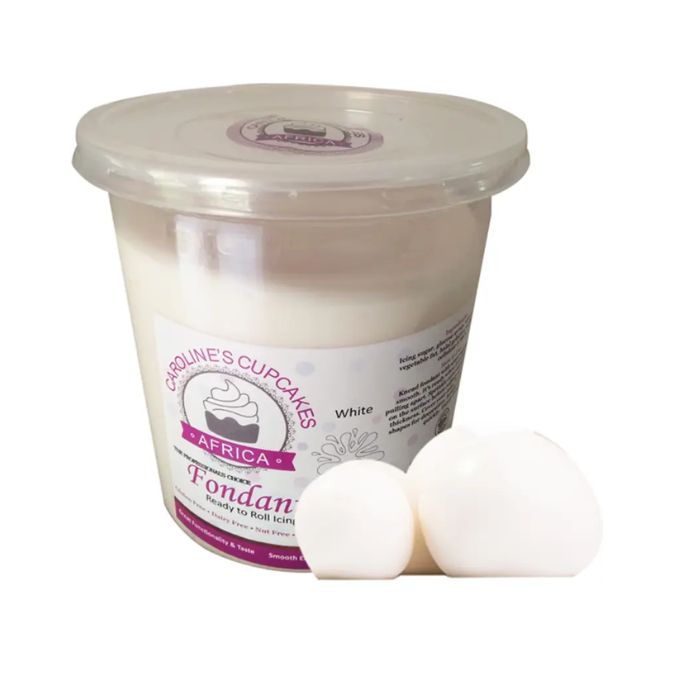 Carolines White Fondant, 1kg