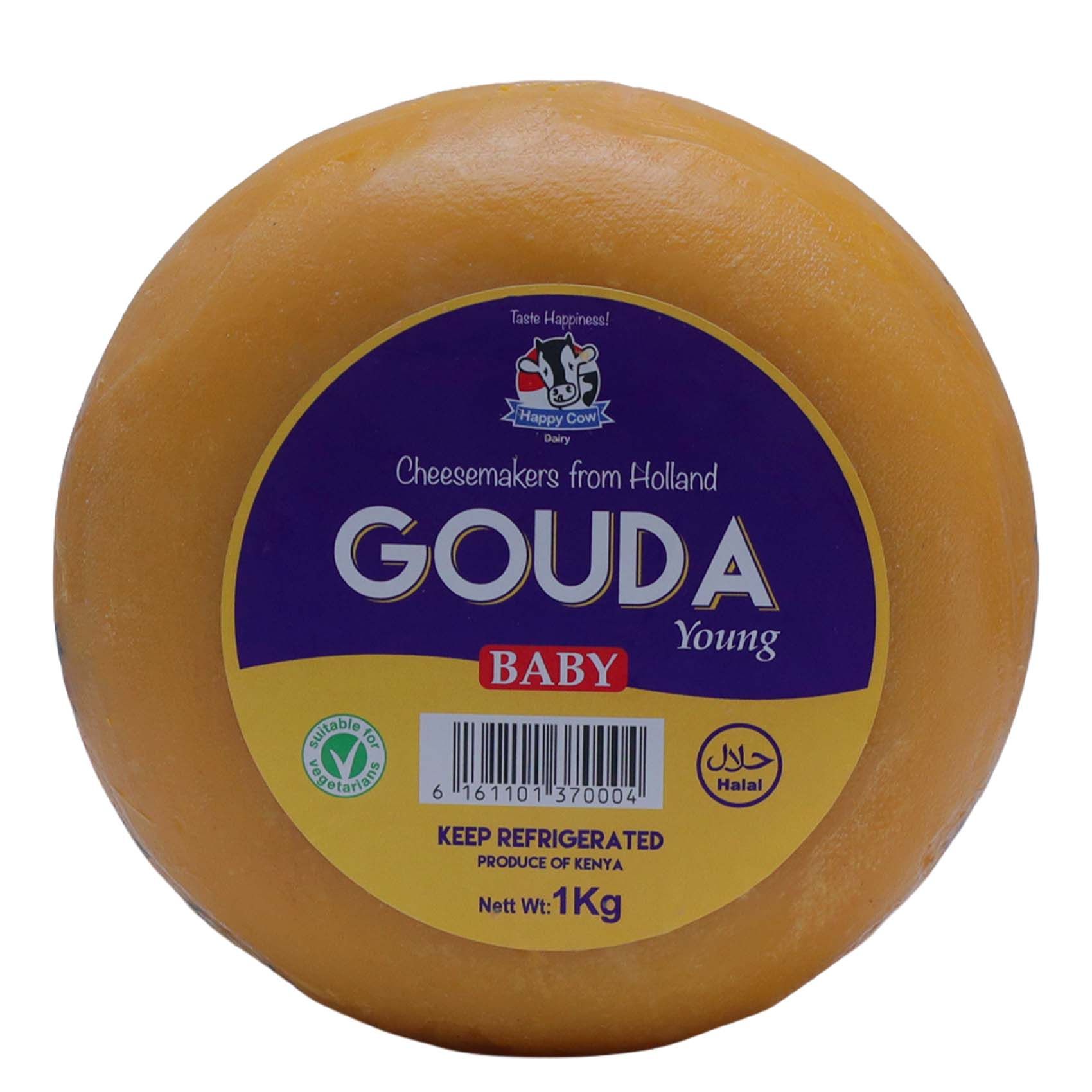 Happy Cow Baby Gouda Plain 1Kg