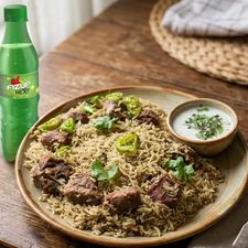 Beef Combo Deal 3 — served at Haji Faqeer Muhammad Pulao Corner, Nawabshah