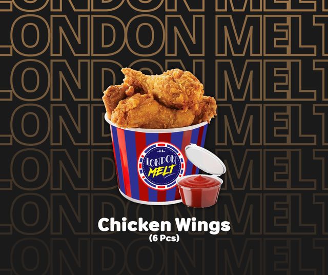 Chicken Wings (6 pcs) – London Melt Lahore
