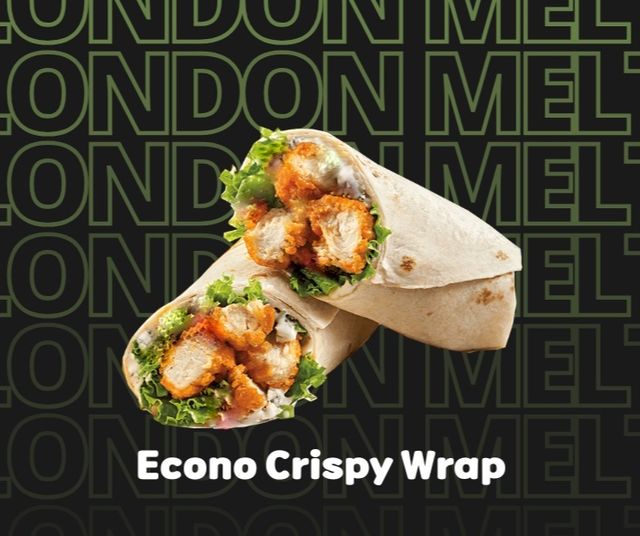 Econo Crispy Wrap – London Melt Lahore