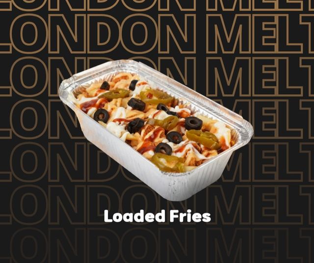 Large Loaded Fries – London Melt Lahore