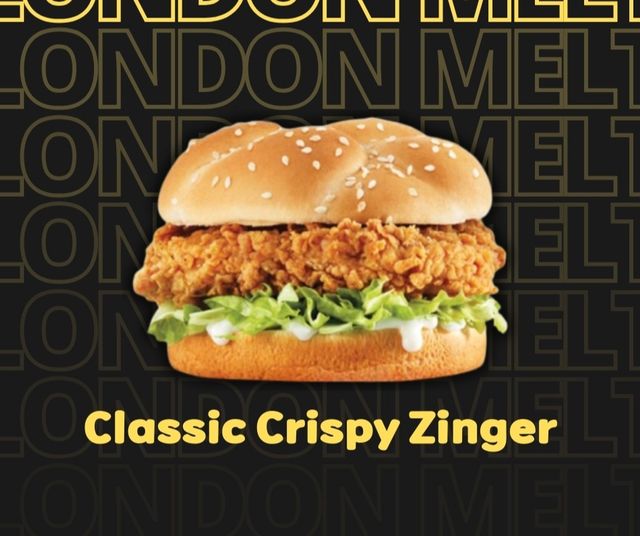 Classic Crispy Zinger – London Melt Lahore