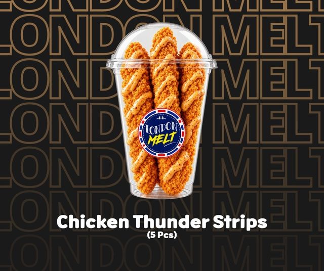 Chicken Thunder Strips (5 pcs) – London Melt Lahore
