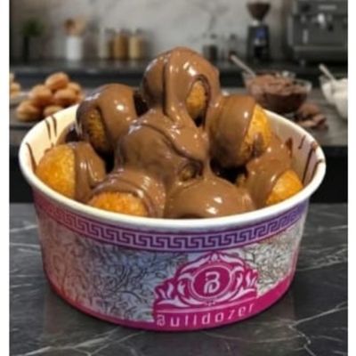 Zalabya with Dark Chocolate