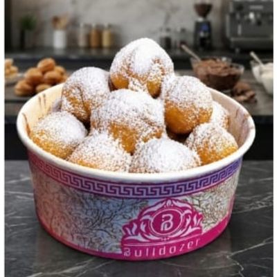 Zalabya with sugar