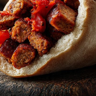 ساندويتش سجق بلدي طازج