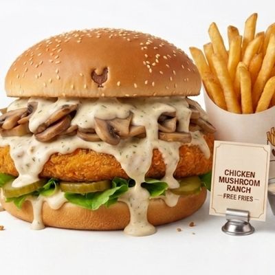 Chicken Mushroom Ranch