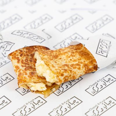 Chapatti With Kiri Cheese And Honey