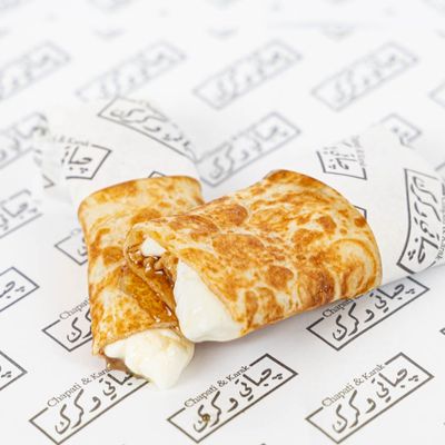 Chapati with Labneh and Honey