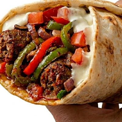 Large Syrian Oriental Sausage Sandwich