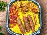 Quarter Kilo Shish and 3 Kofta Pieces