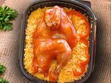 Half Mandi Chicken with Rice