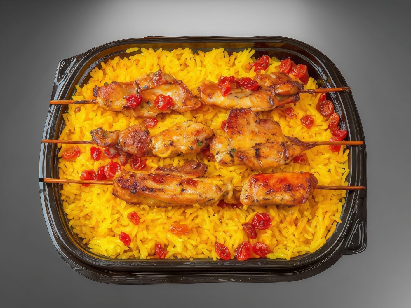 1/4 Kilo Shish Tawook With Rice