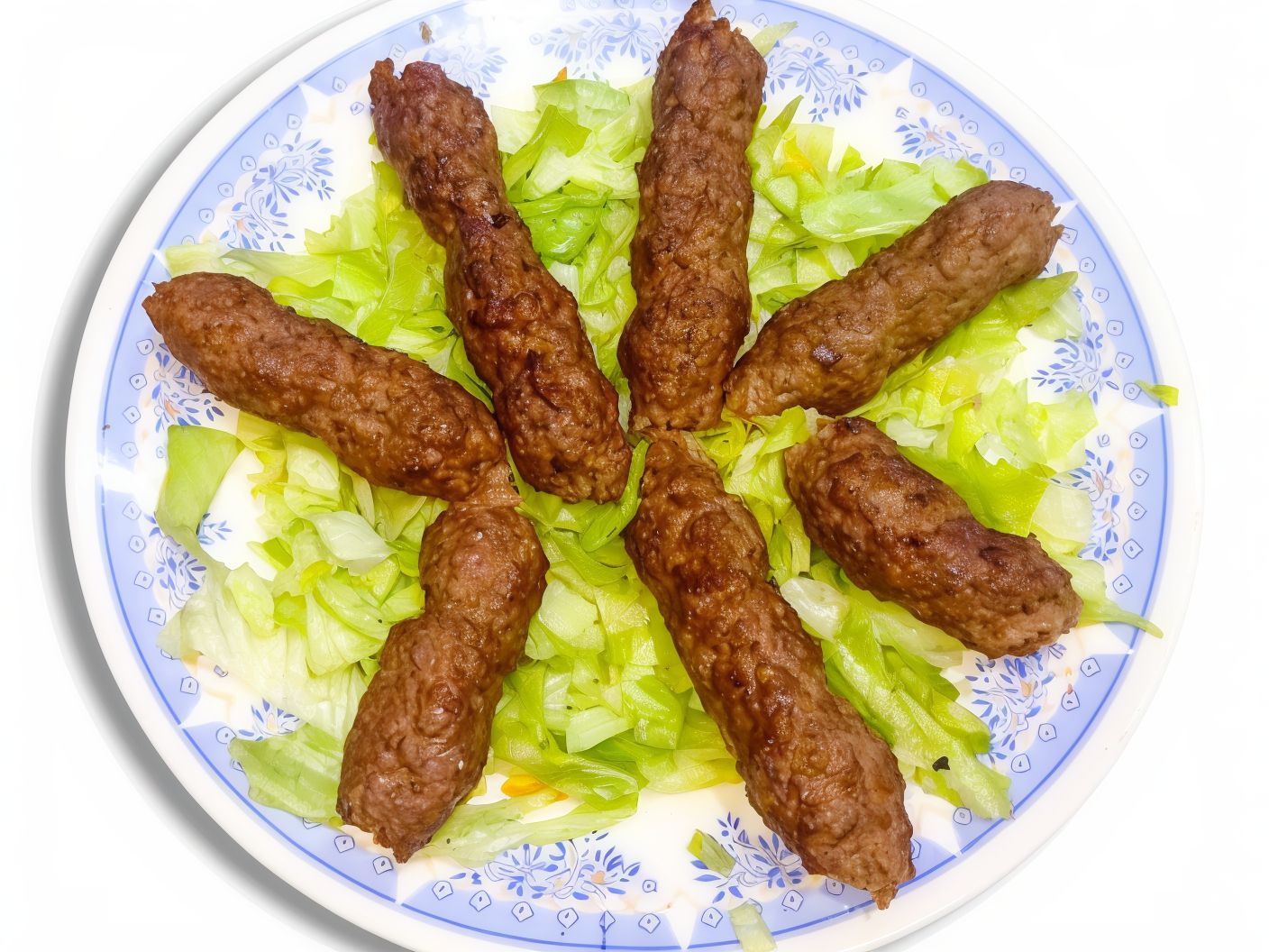 1/4 Kilo Kofta Meal With Bread And Salad