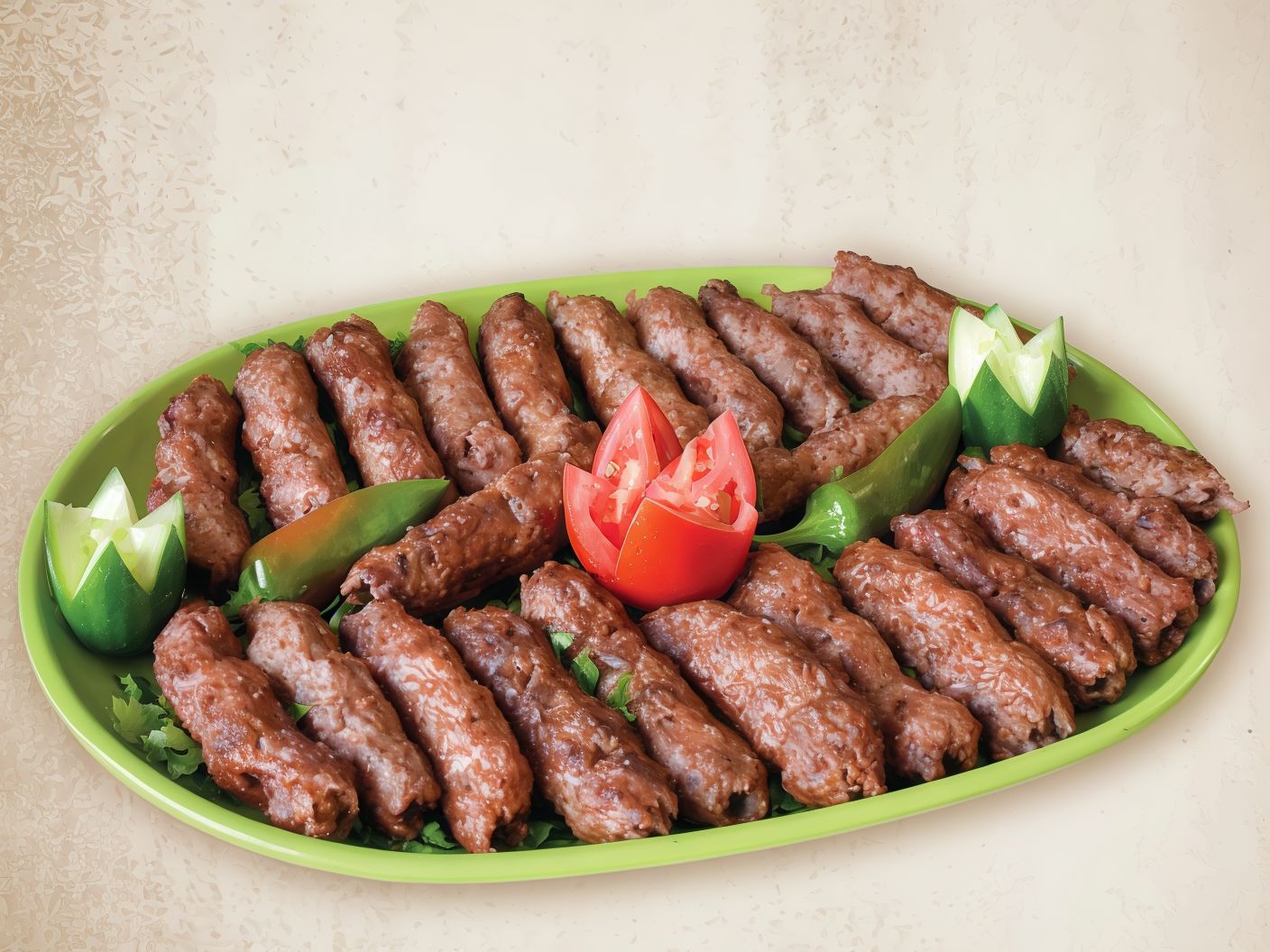 1/2 Kilo Kofta Meal With Bread And Salad