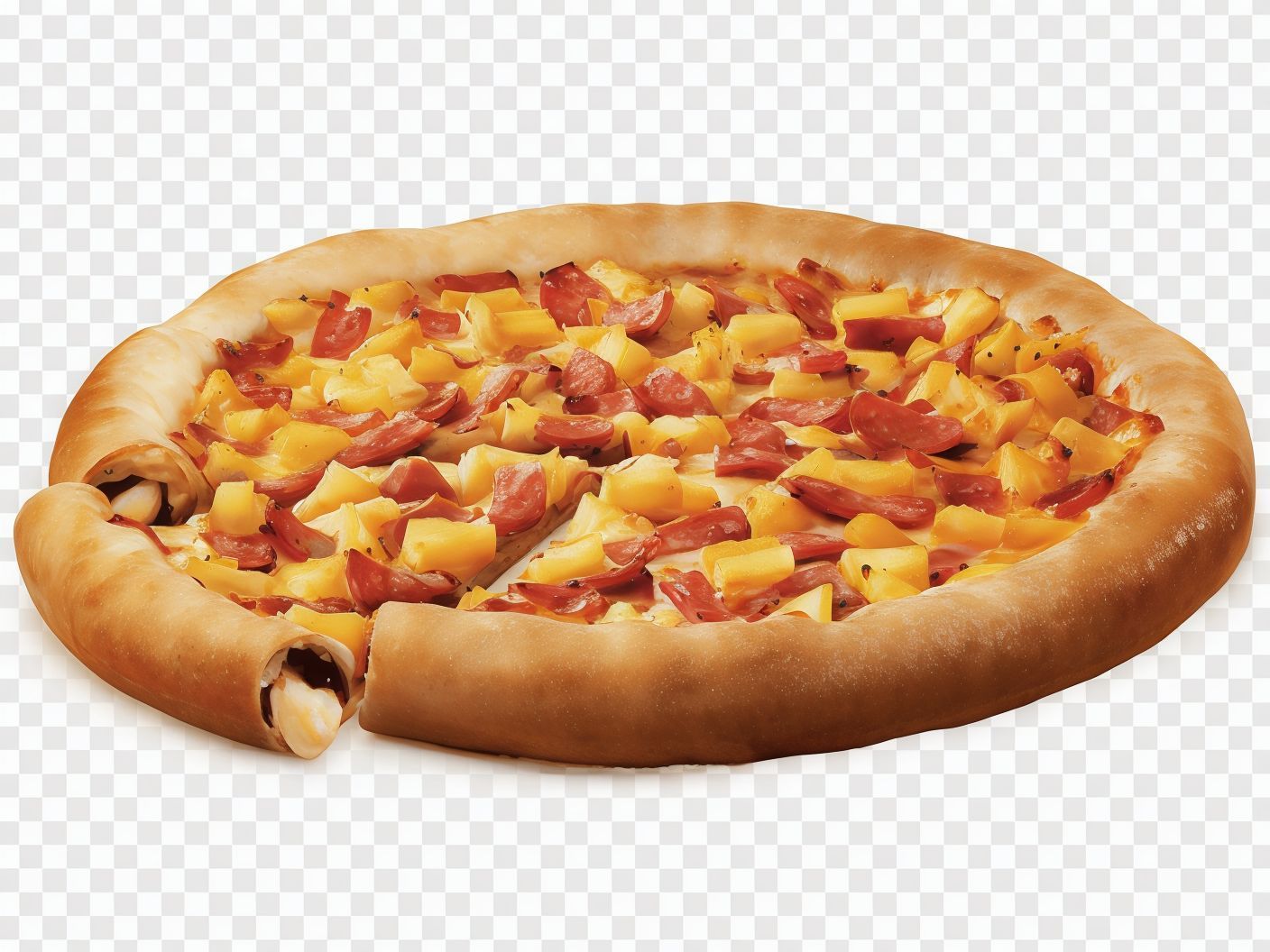 Salami Pizza