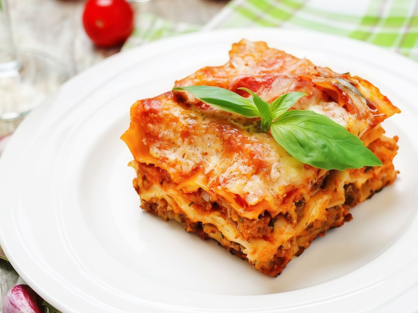 Lasagna With Minced Meat