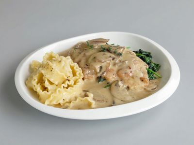 Chicken Piccata With Mushroom Platter