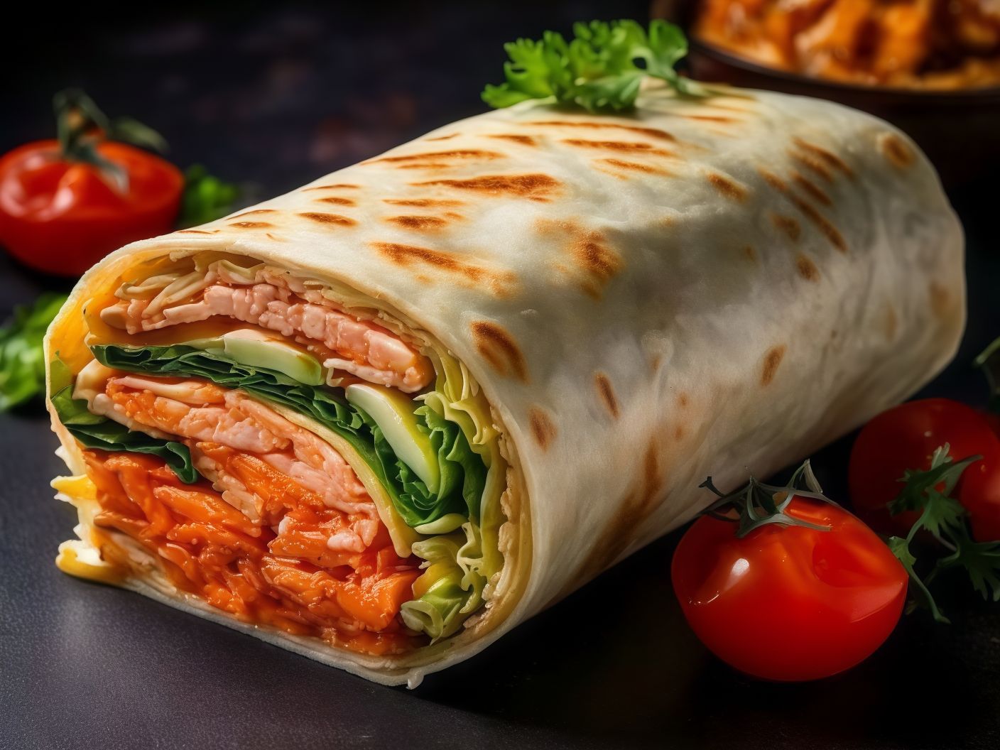 Melt Chicken Wrap