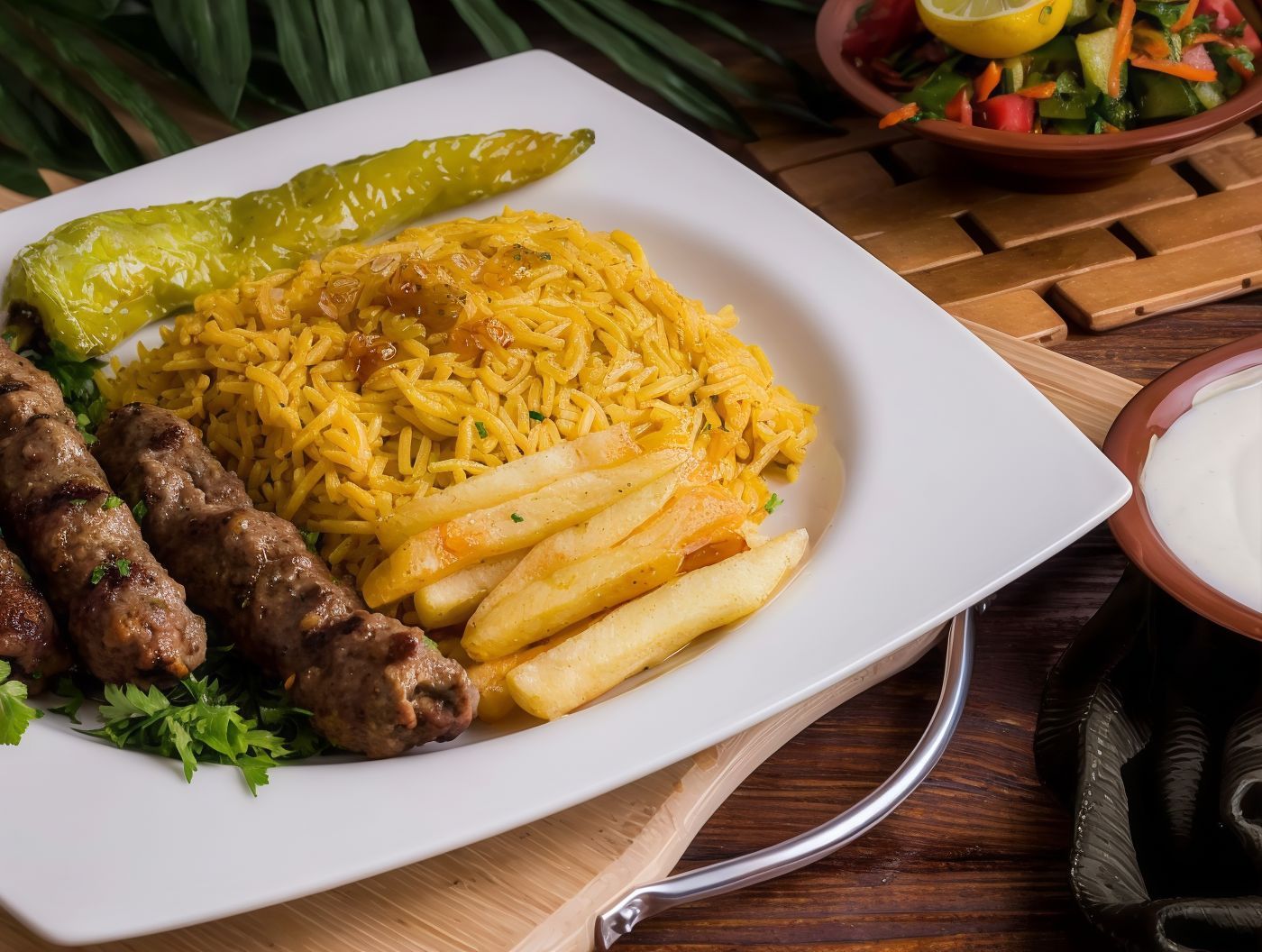 Grilled Kofta Mini Meal