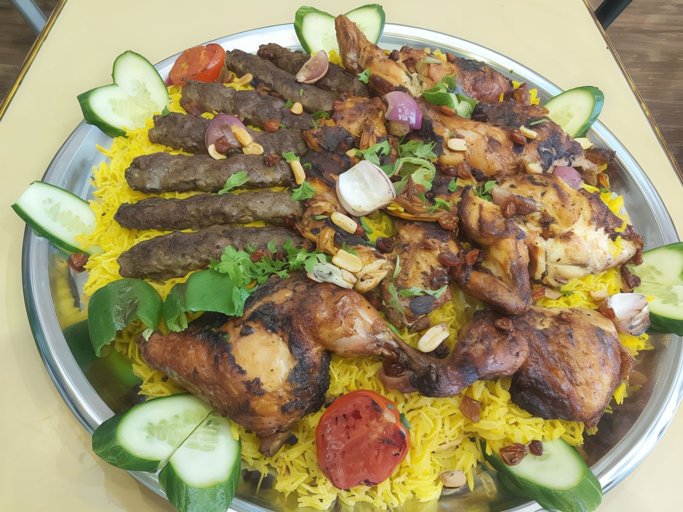 Grill Tray For 6 Persons