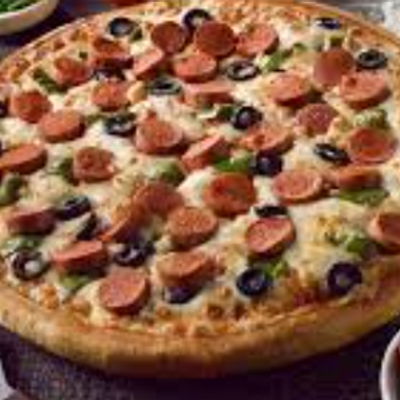 Hot Dog Oriental Pizza