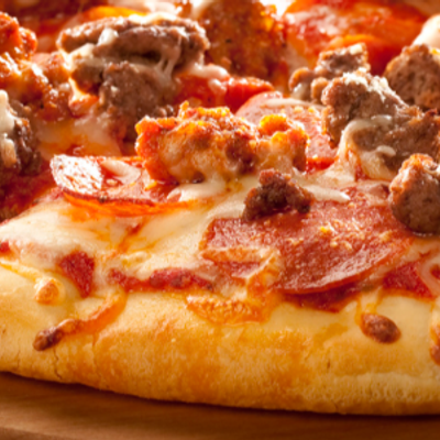 Minced Meat Oriental Pizza