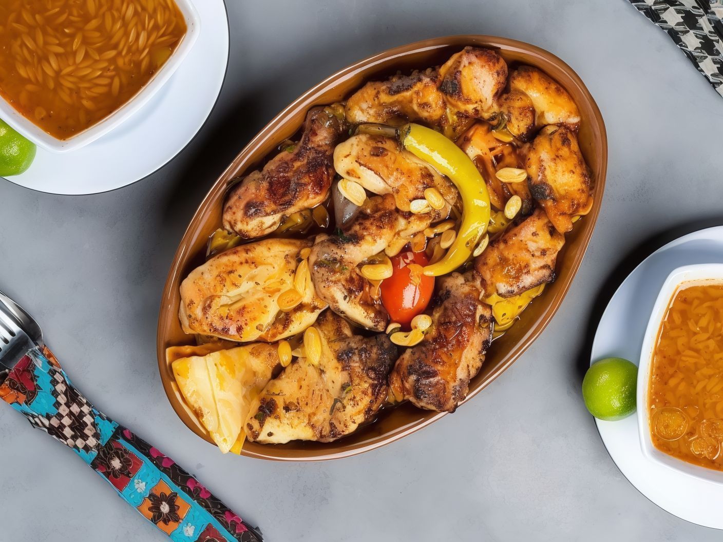 Half Qonbela Shish Tawook