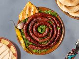 A third of a kilo grilled sausage