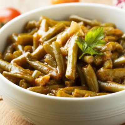 Green Beans with Meat Meal