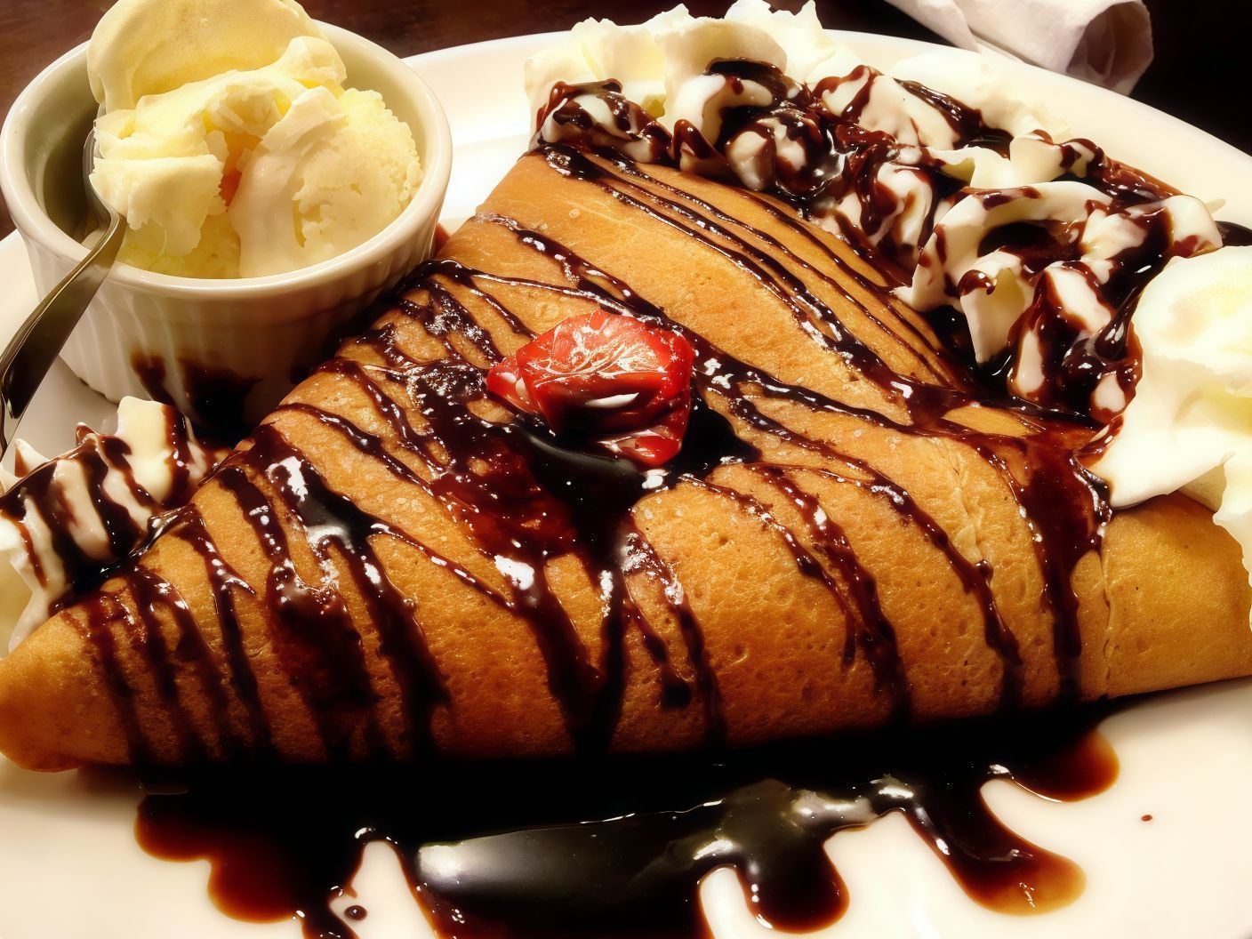 Half Moon Crepe