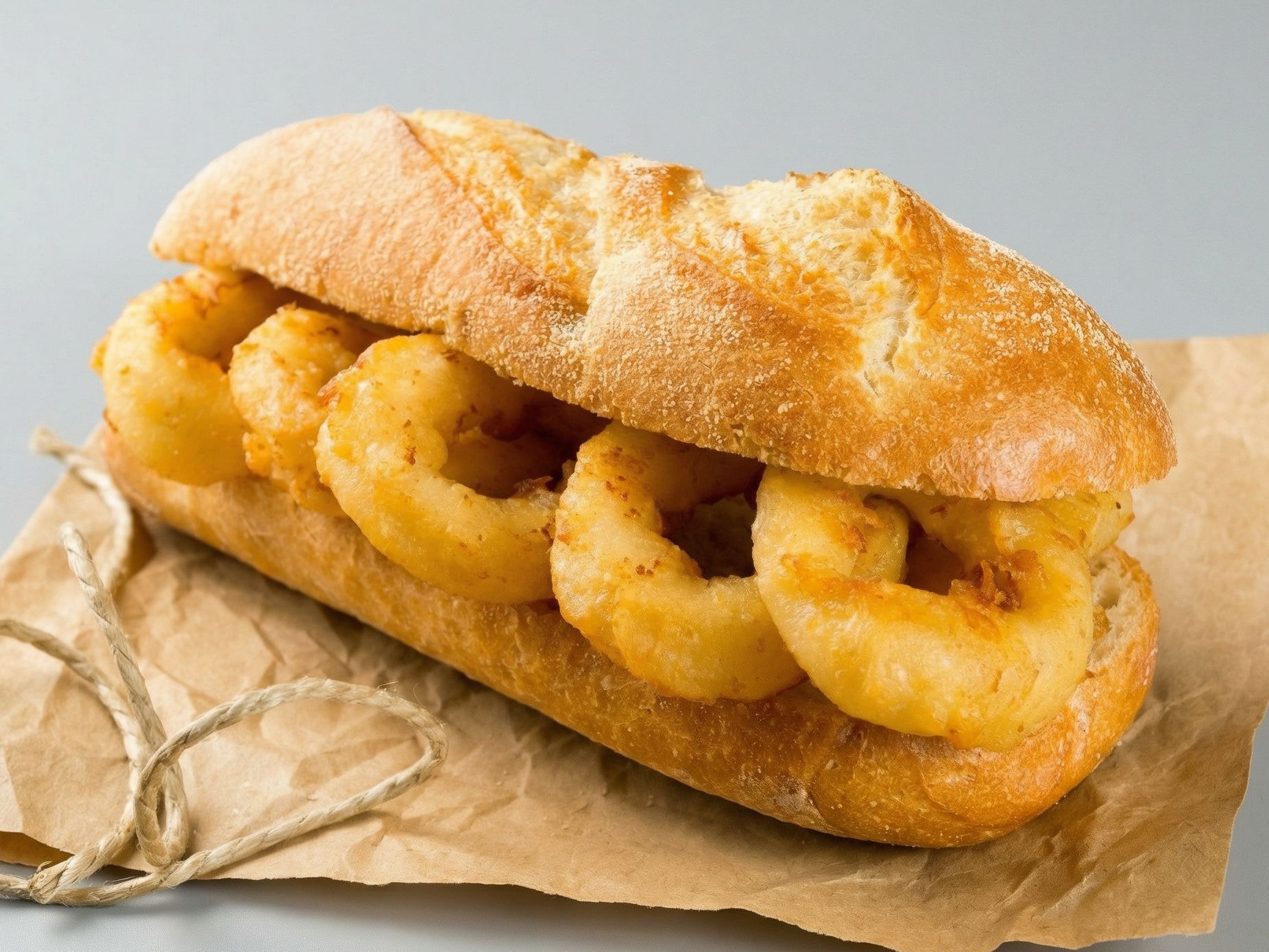 Fried Squid Sandwich