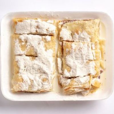 Sweet sugar and milk pie