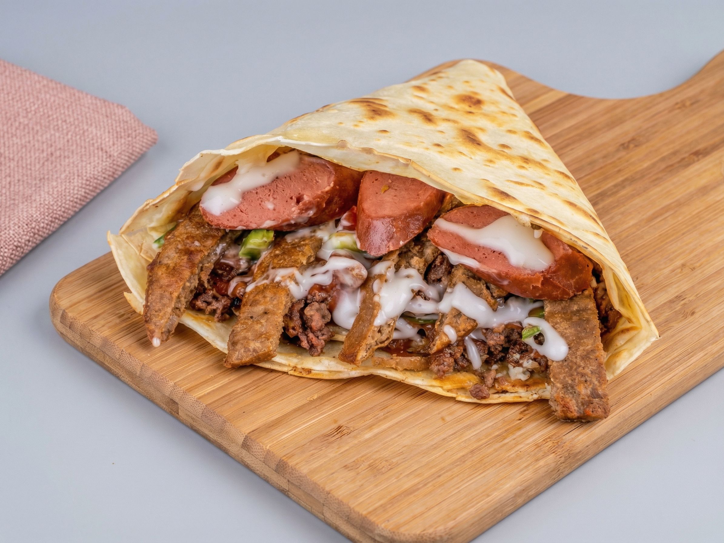 Mix Meat Crepe
