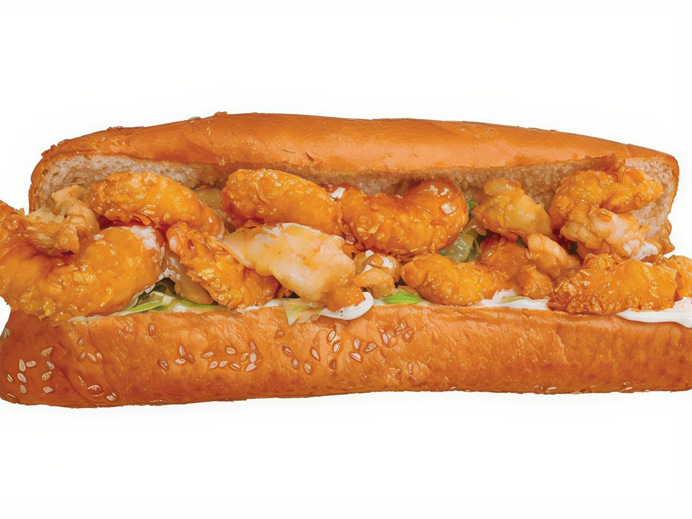 Fried Shrimp Sandwich