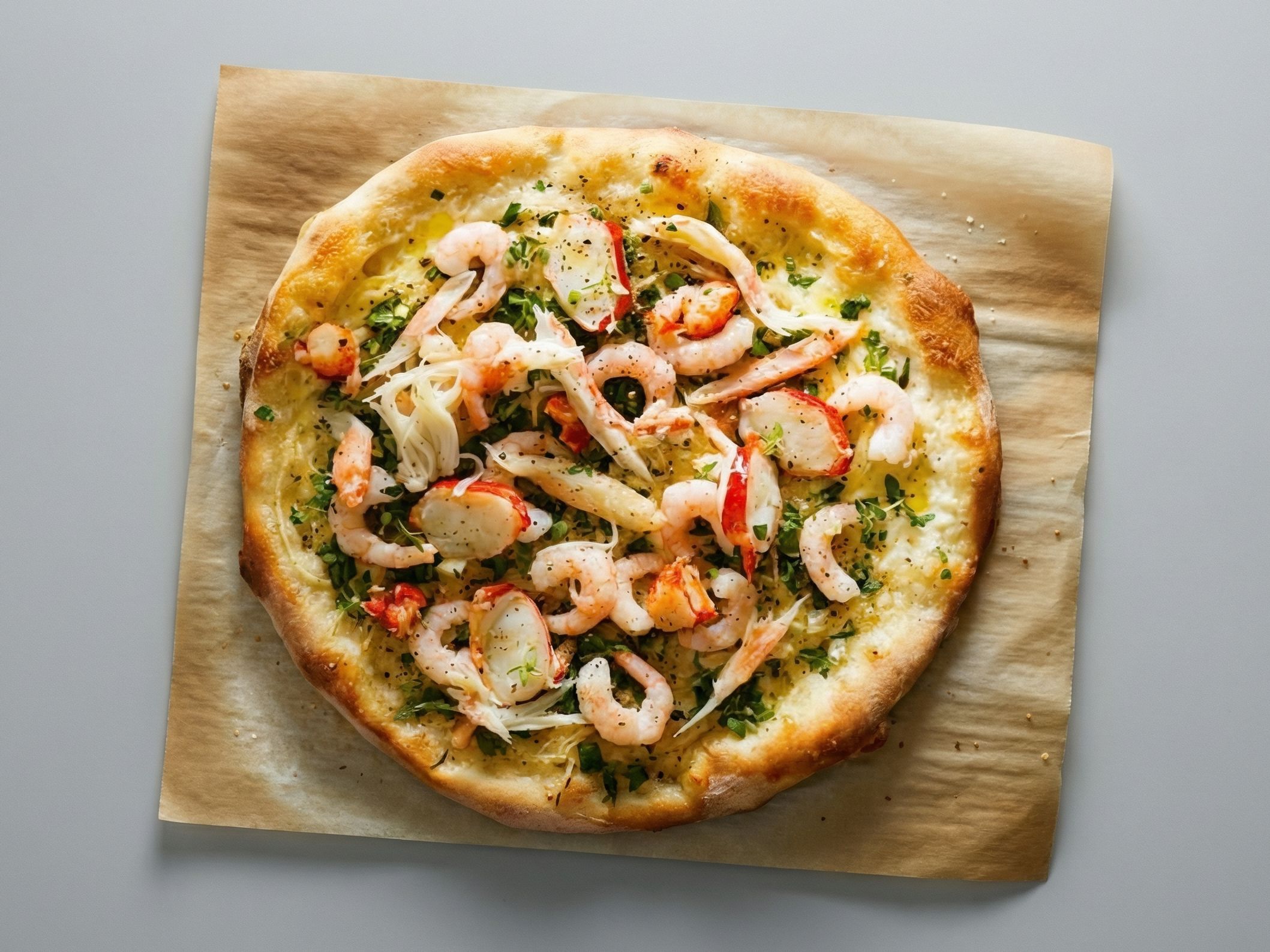 Seafood Pizza