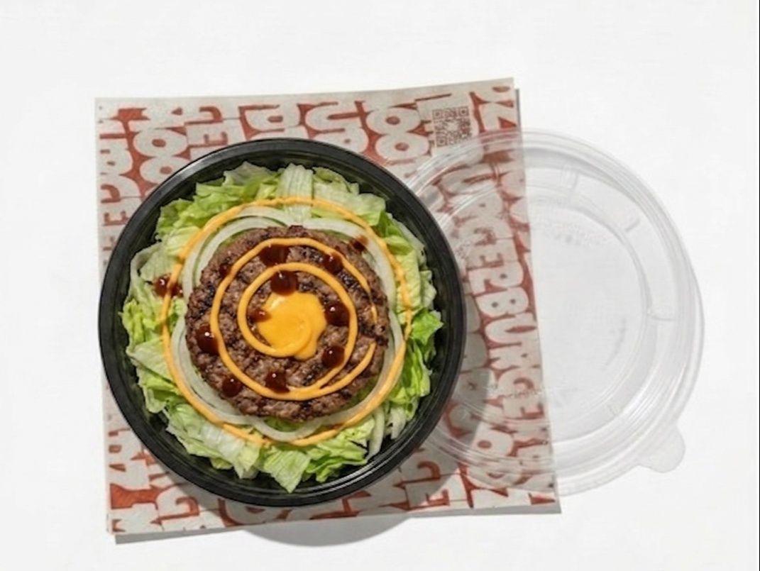Cheesy Burger Lite